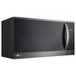 LG 1.8 Cu. Ft. Over-the-Range Microwave Oven with EasyClean in Black Stainless Steel, , large