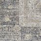 Nourison Starry Nights STN05 8" x 11" Charcoal and Cream Area Rug, , large