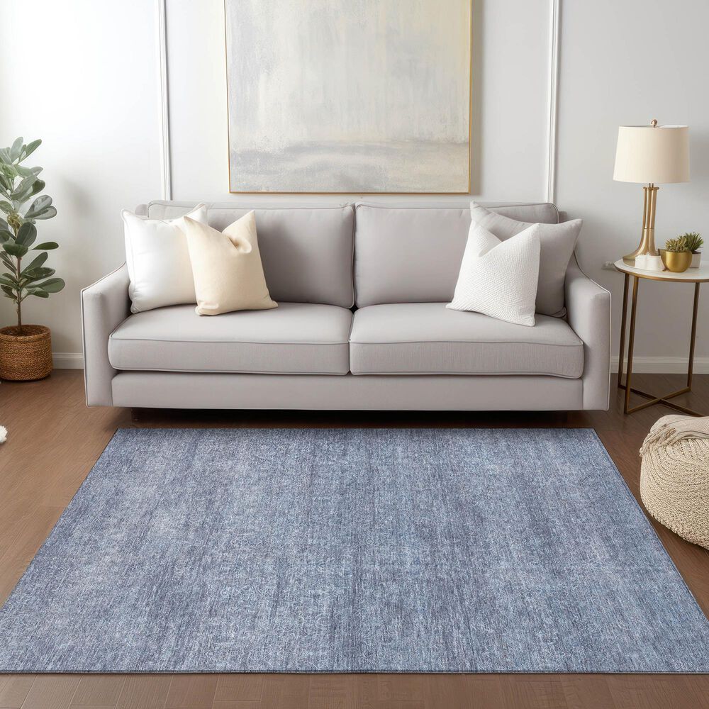 Dalyn Rug Company Burano BU1 3&#39; x 5&#39; Sky Indoor/Outdoor Area Rug, , large