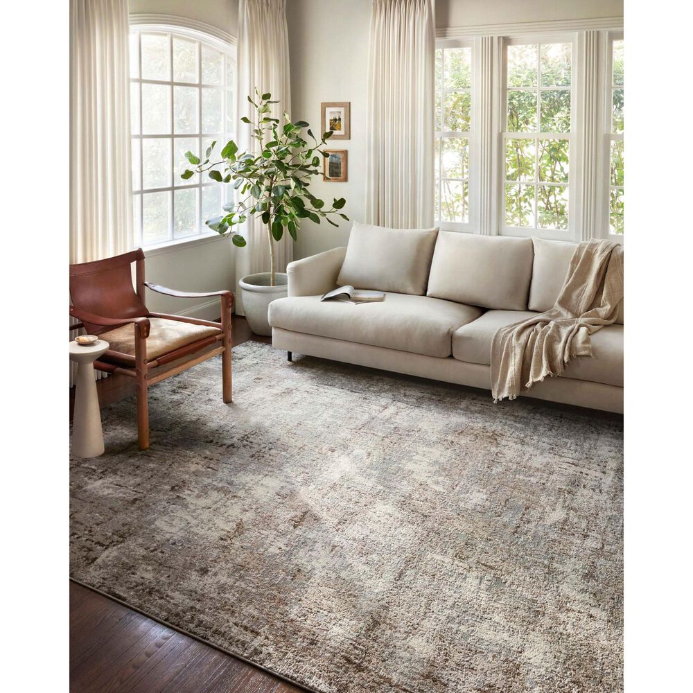 Loloi II Austen AUS-01 9&#39;3&quot; x 13&#39;3&quot; Natural and Mocha Area Rug, , large