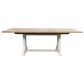 Ashley Trestle Dining Table and Chairs in Antique White and Brown, , large