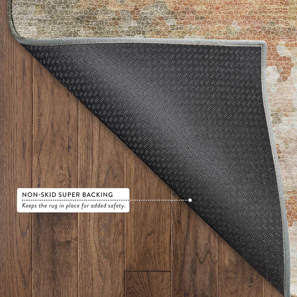 Dalyn Rug Company Lumara Khaki 2'3" x 7'6" Indoor/Outdoor Runner, , large