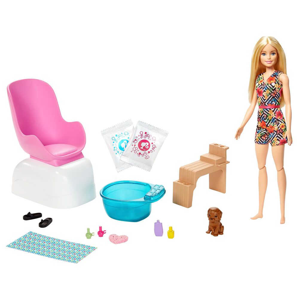 Mattel Barbie Mani-Pedi Spa Playset, , large