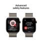 Apple Watch Series 11 (GPS+Cellular) 42mm Natural Titanium Case with Natural Milanese Loop - Natural - (2025)(Pre-Order), , large