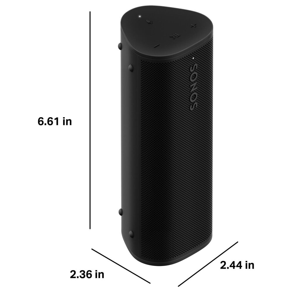 SONOS Ray Soundbar with Roam 2 Portable Speaker in Black, , large