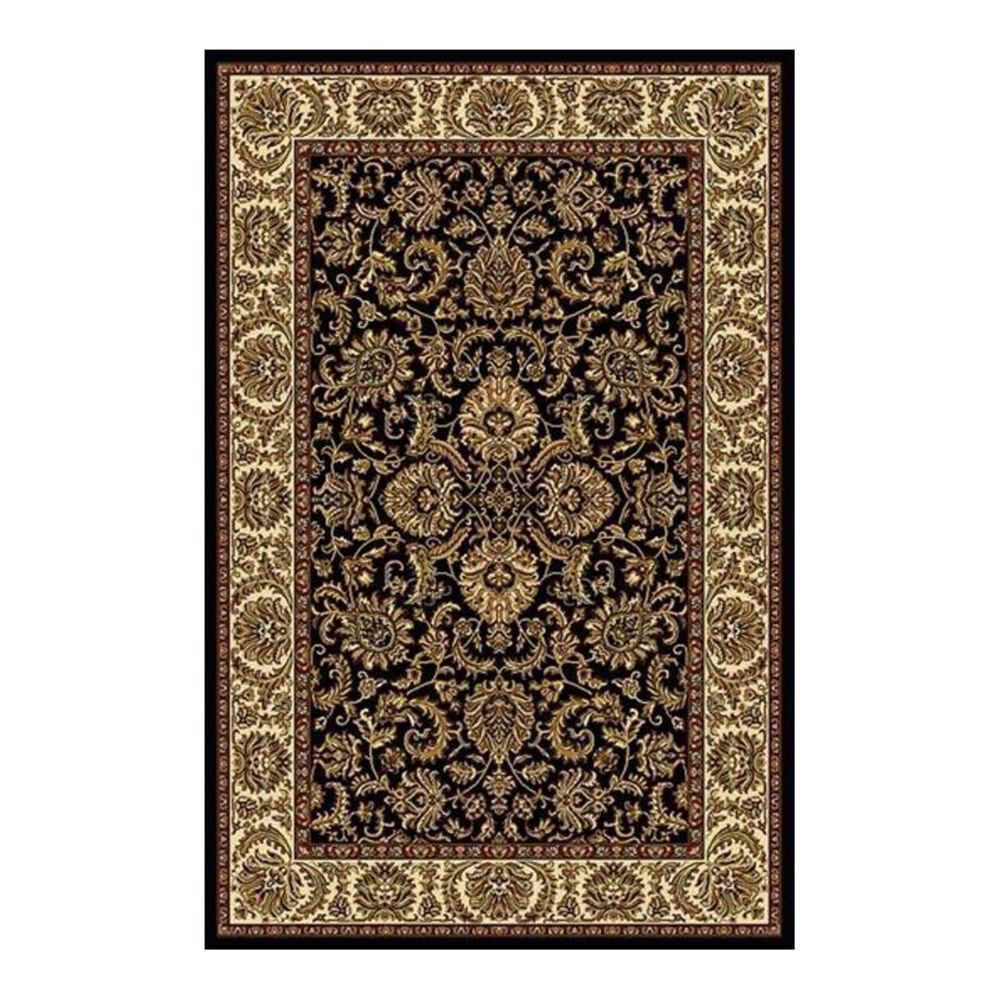 Radici USA Noble 1305 7"9" x 9"6" Black Area Rug, , large