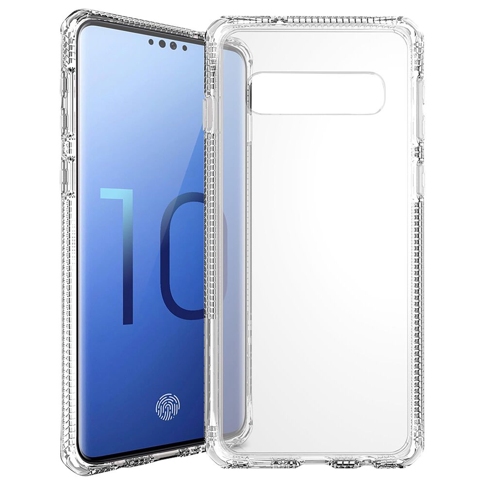 ITSkins Hybrid Clear Case For Samsung Galaxy S10 in Transparent, , large