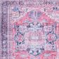 Safavieh Serapi 6"7" x 9" Navy and Red Area Rug, , large