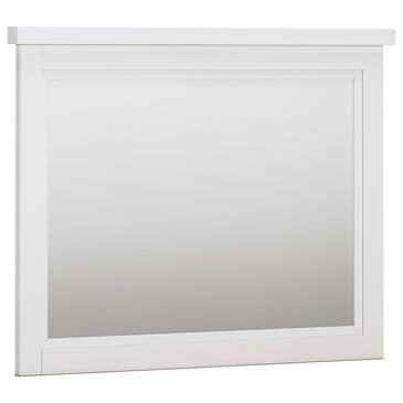 Ashley Ashbryn Dresser Mirror in White, , large