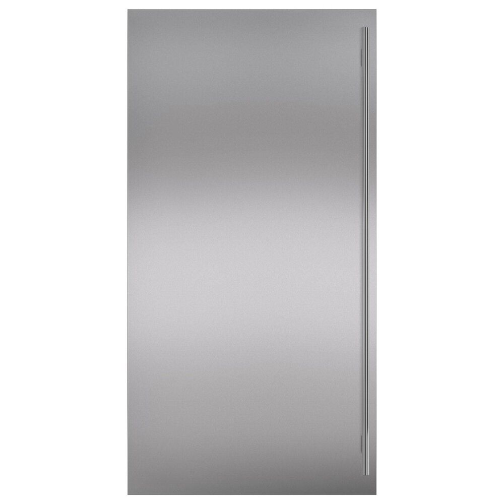 Sub-Zero Classic Series 36" Flush Inset Door Panel with Tubular Handle in Stainless Steel, , large