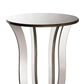 Baxton Studio Kylie Accent Side Table in Silver, , large