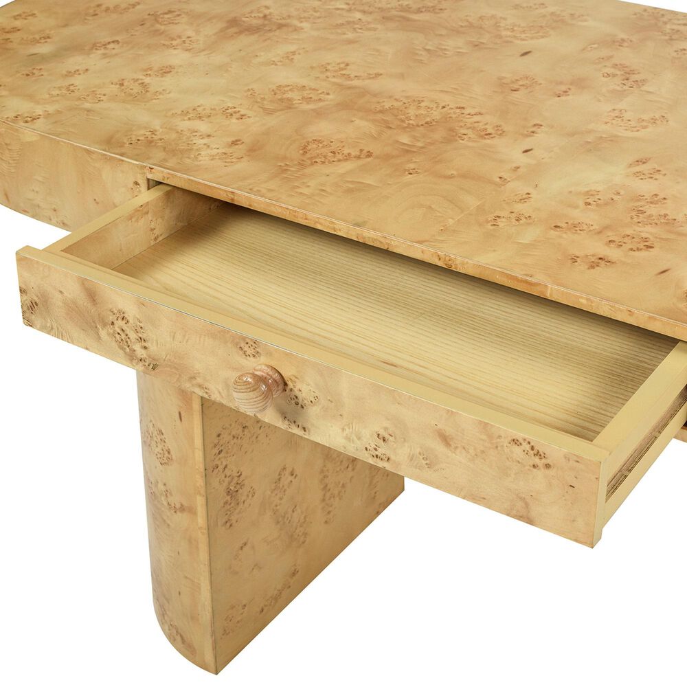 Jennifer Taylor Home Jesse Computer Desk in Warm Natural Brown, , large