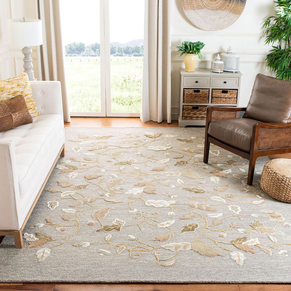 Safavieh Martha Stewart 9&#39;6&quot; x 13&#39;6&quot; Gray Squirrel Area Rug, , large