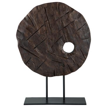 Ashley Dashburn Sculpture in Antiqued Brown and Black, , large