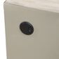 Belle Furnishings Terrace 69" 4-Door Accent Cabinet in Gravel, , large