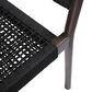Blue River Doris Patio Dining Chair in Dark Eucalyptus and Black (Set of 2), , large