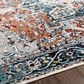 Surya Lavadora 7"10" x 10" Ink Blue, Brick Red, Mustard, Gray, Light Beige and Cream Area Rug, , large