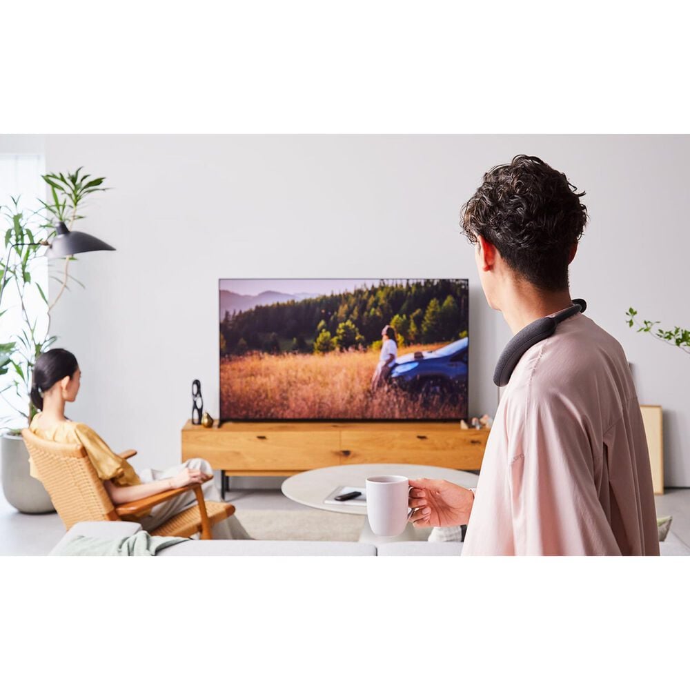 Sony 75&quot; Class Bravia 7 Mini LED QLED 4K HDR - Smart TV with Theater U Wearable Speaker in Black, , large