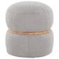 Lumisource Cinch Pouf Ottoman in Grey, , large