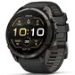 Garmin fenix 9 Pro Smartwatch 51mm Carbon Gray DLC Titanium with Black and Pebble Gray Silicone Band, , large