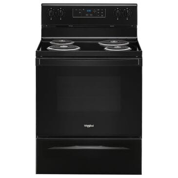 Whirlpool 4.8 Cu. Ft. Freestanding Electric Range with Self-Cleaning in Black, , large