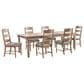 Hawthorne Furniture Highland Ladder Back Side Chair w/Cushion Seat in Rustic Sand Wash, , large