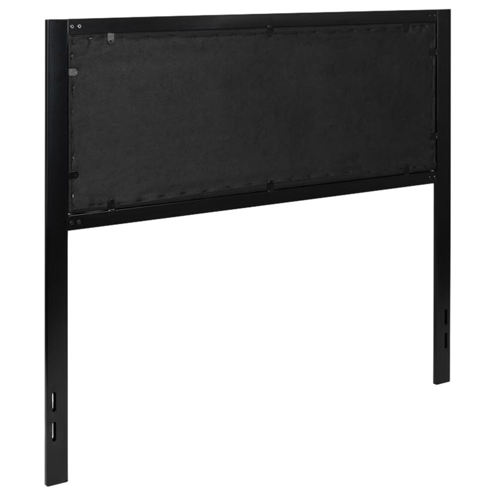 Flash Furniture Bristol Full Upholstered Headboard in Black, , large