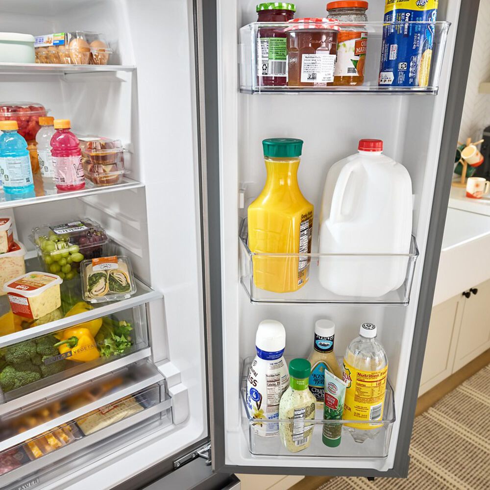 Whirlpool 30.52 Cu. Ft. French Door Refrigerator with Interior Water Dispenser in Fingerprint Resistant Stainless Steel, , large