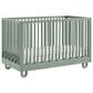 Oxford Baby Meridian 3-in-1 Convertible Crib in Olive Green, , large
