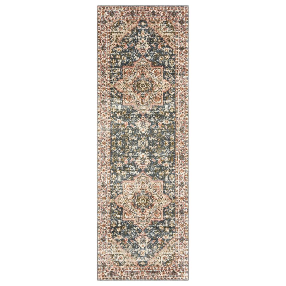 Loloi II Saban SAB-01 2"7" x 10" Blue Runner, , large