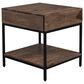 Linden Boulevard Springdale End Table in Brown, , large