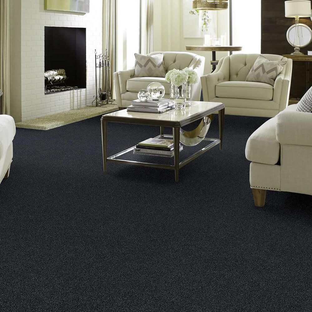 Anderson Tuftex Caress Cozy Harbor I Carpet in Deep Sea, , large