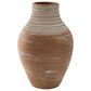 Ashley Reclove 13" Vase in Distressed White and Brown, , large