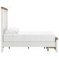 Ashley Savonport Full Storage Panel Bed in White and Brown, , large