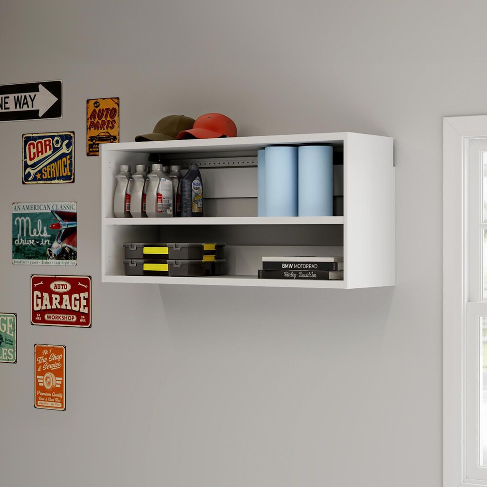 Sauder Wall-Mounted Upper Cabinet &amp; Doors Bundle, , large