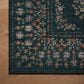 Rifle Paper Co. x Loloi Laurel Eleanor 3"11" x 5"7" Navy Area Rug, , large