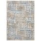 Loloi Roxie Ivory and Denim 6"3" x 9"3" Area Rug, , large