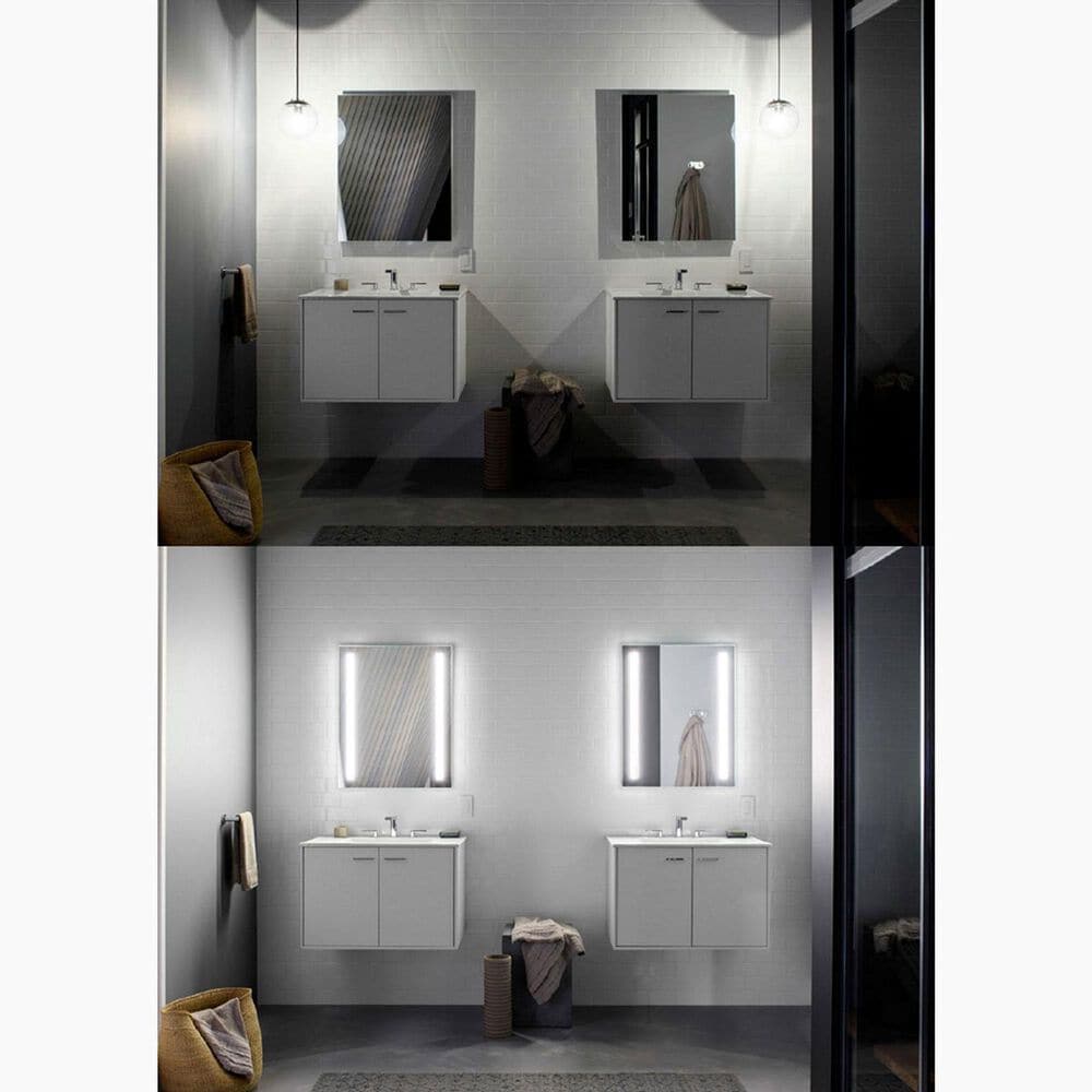 Kohler Verdera 34" Rectangular Mirror in Silver, , large