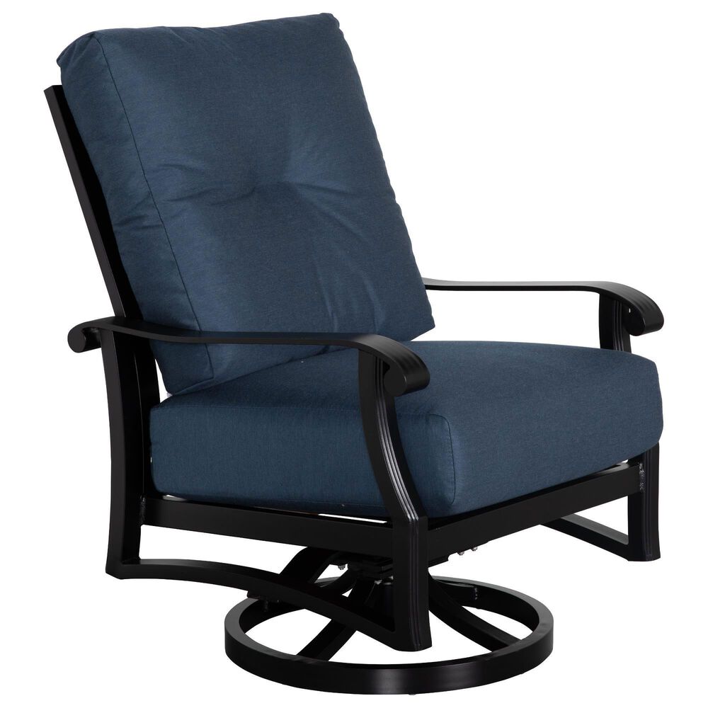 Aurelia Home Alexandria 5-Piece Patio Conversation Set in Flagship Twilight, , large