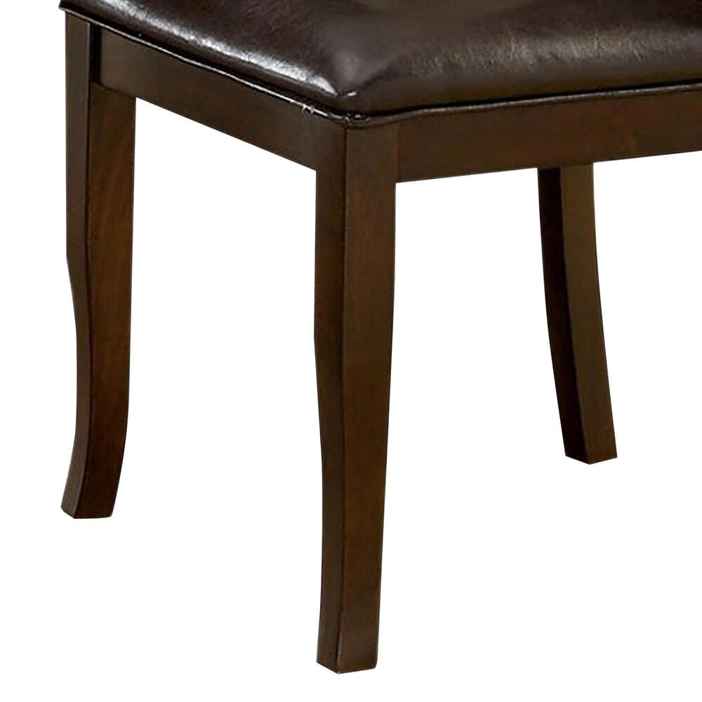 Furniture of America Sharp Dining Chair in Espresso &#40;Set of 2&#41;, , large