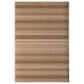Central Oriental Santorini Large Stripe 7"10" x 9"10" Earth Area Rug, , large