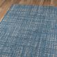 Momeni Como COM-6 6"7" x 9"6" Blue Area Performance Rug, , large
