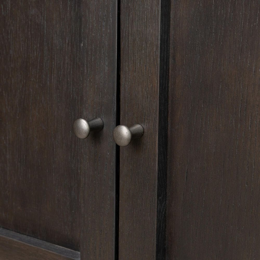 Four Hands Alessio 73" Cabinet in Smoked Black, , large