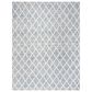 Safavieh Natura NAT711B 8" x 10" Ivory and Blue Area Rug, , large