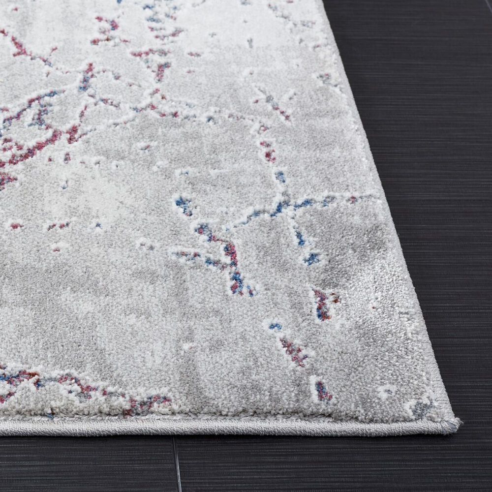 Safavieh Craft CFT960F 8&#39; x 10&#39; Grey and Wine Area Rug, , large