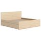 Ashley Onita Queen Panel Platform Bed with 2 Side Storage in Natural, , large