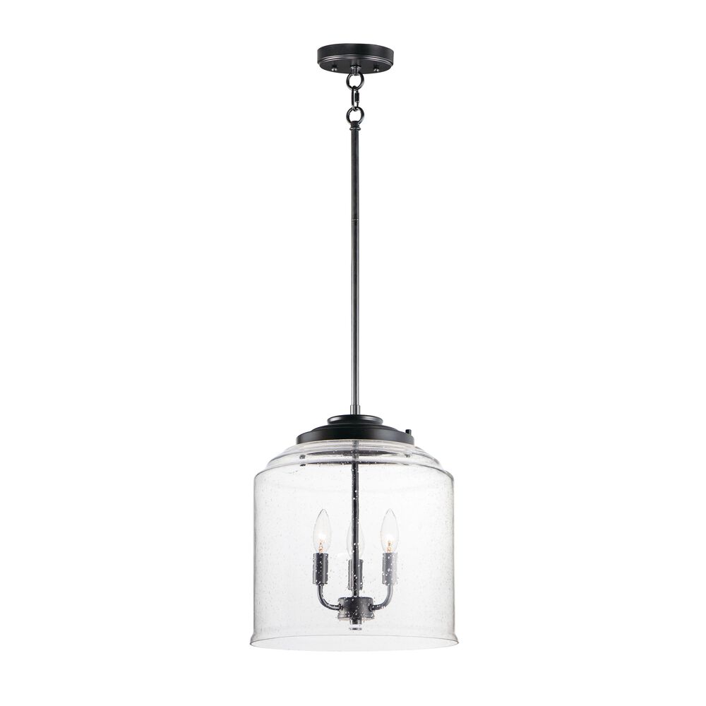 Maxim Lighting Acadia 3-Light Pendant in Black, , large