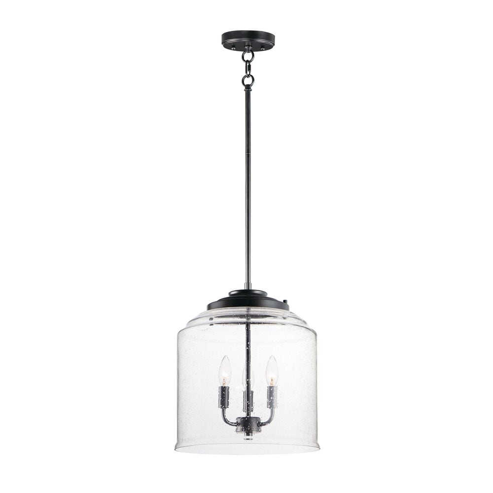 Maxim Lighting Acadia 3-Light Pendant in Black, , large