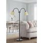 Cal Lighting Gail Floor Lamp W/Goose Neck, , large