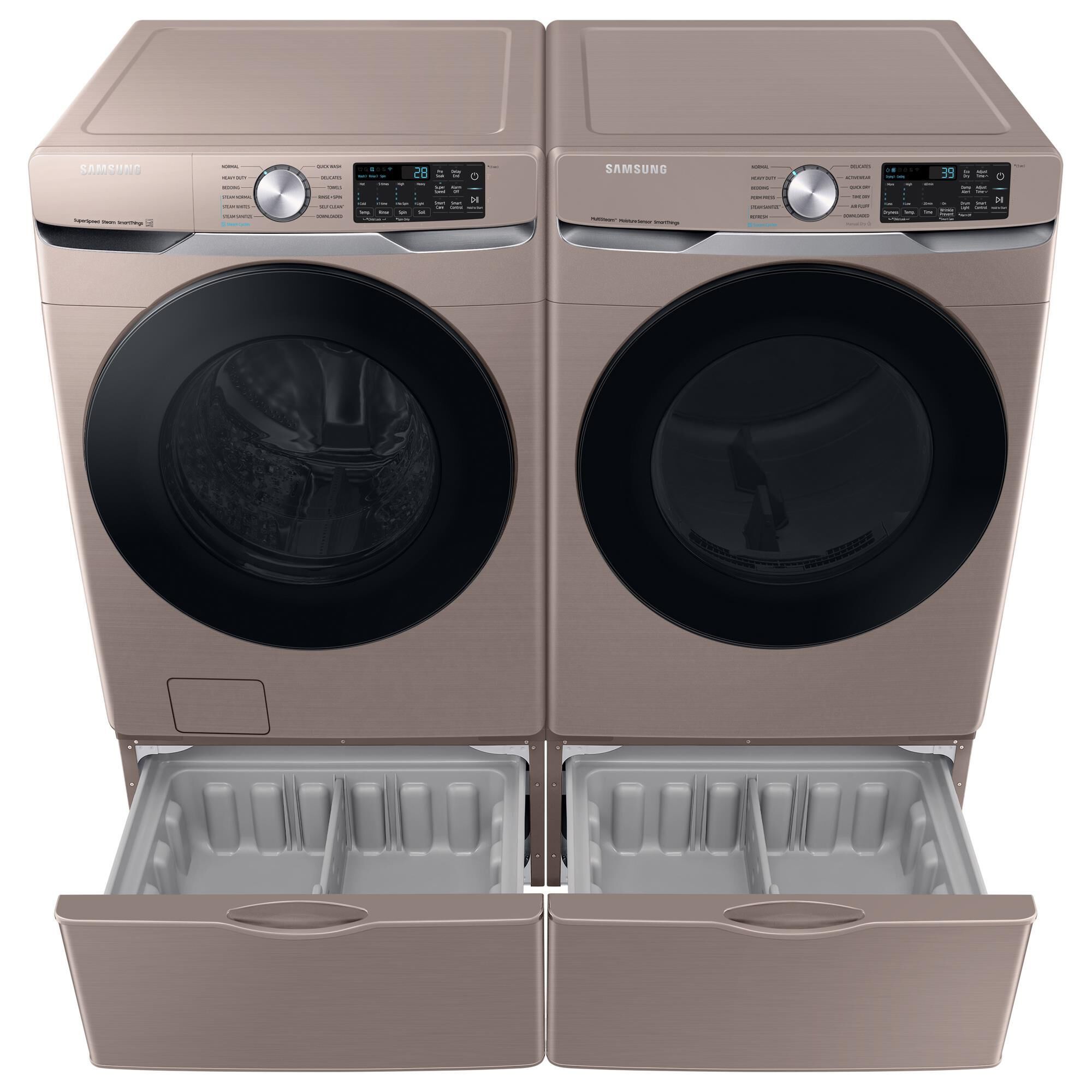 Washer and hotsell dryer champagne